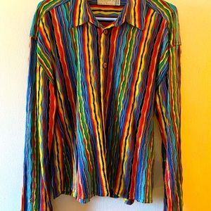 Men vintage Coogi shirt